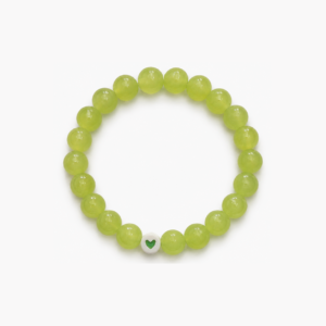 greenwithheart Light Green Heart Bracelet
