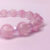Rose Pink Crystal Accent Bracelet