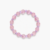 Rose Pink Crystal Accent Bracelet