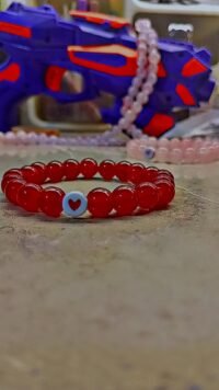 Snapchat-1519123907 Red Crystal Star Bracelet