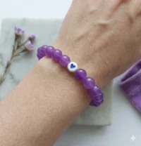 Purple Heart Bracelet