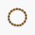 Brown Crystal with Metal Pearl