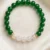 Green White Independence Day Bracelet